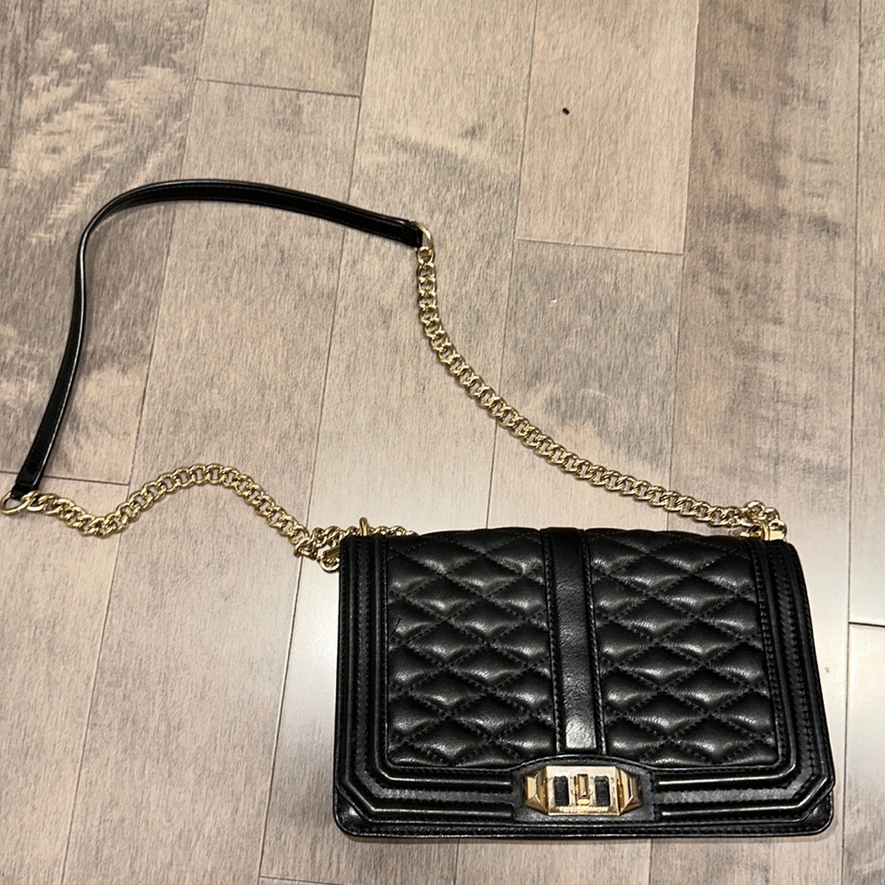 Rebecca Minkoff - Chevron Quilted Love Crossbody